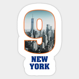 9 New York Sticker